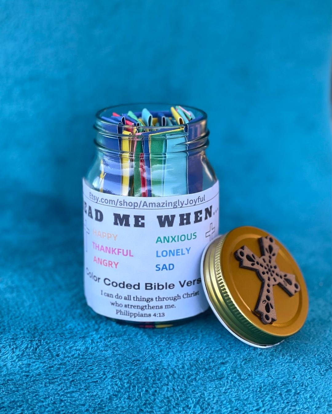 READ ME WHEN Jar Bible Verses for Emotions and Feelings, Scripture