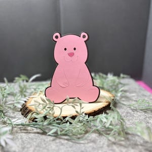 TEDDY BEAR Shaped Cards