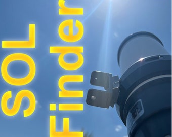 Easy Sol Sun View Finder for Telescope/Camera Great for Eclipses!