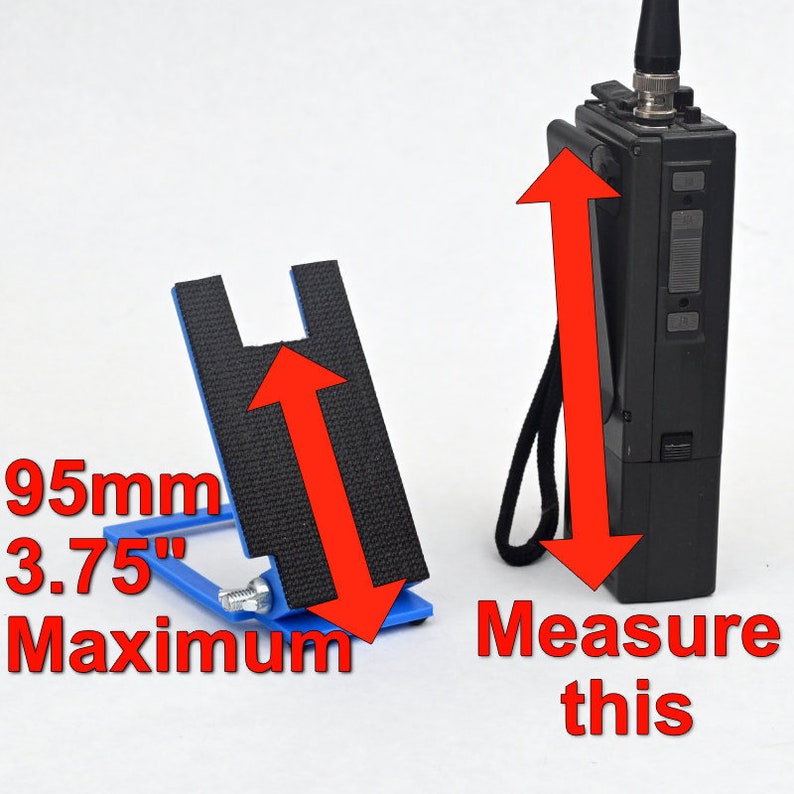 Radio Stand Lite, the Ultimate Handheld Radio Stand Custom 3D Printed