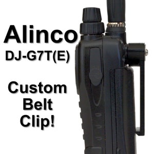 Alinco DJ-G7T(E) Real Belt Clip, Custom Made!