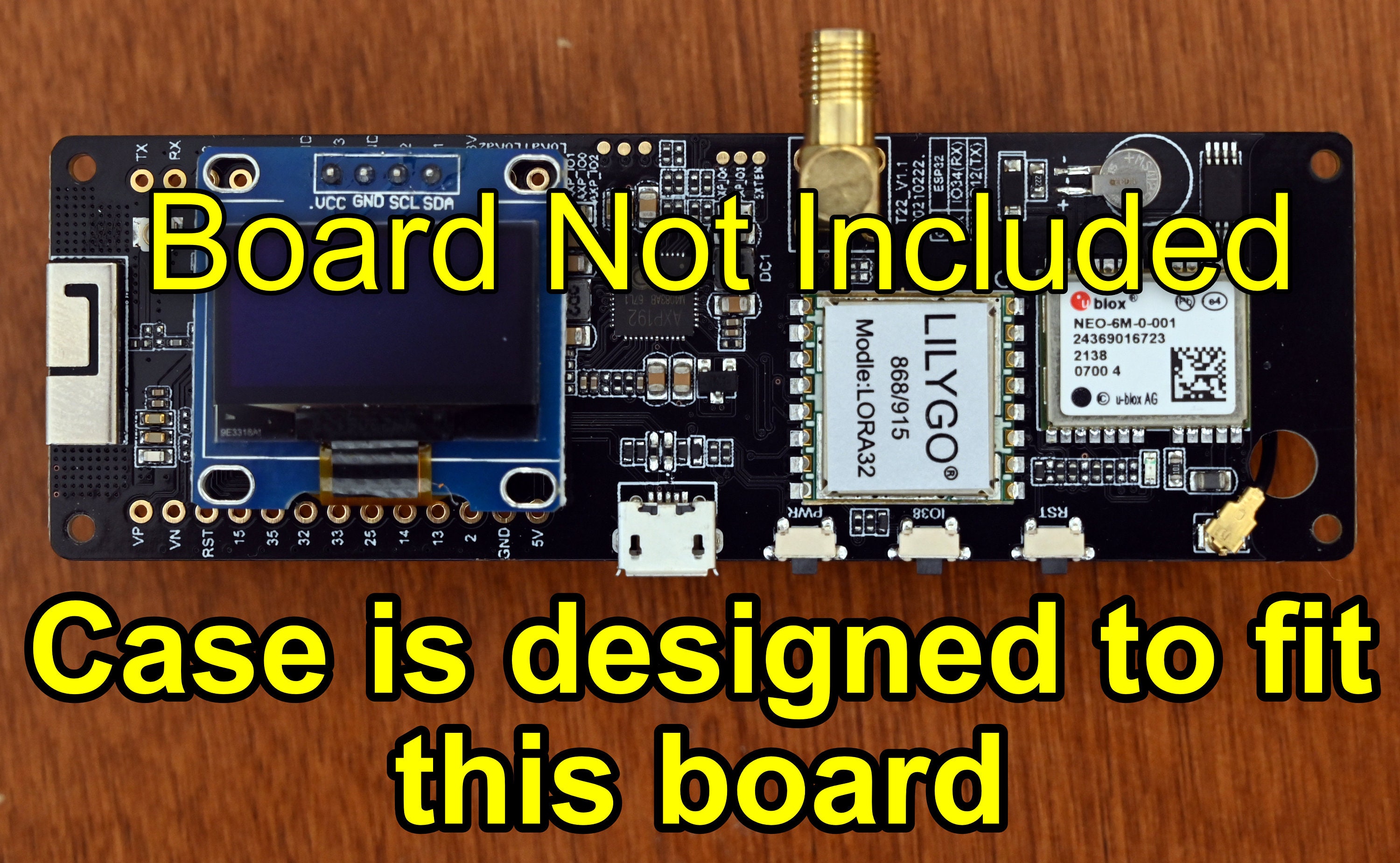 Custom LORA32 T-beam Meshtastic Case - 3D Printed | FREE Ship ...