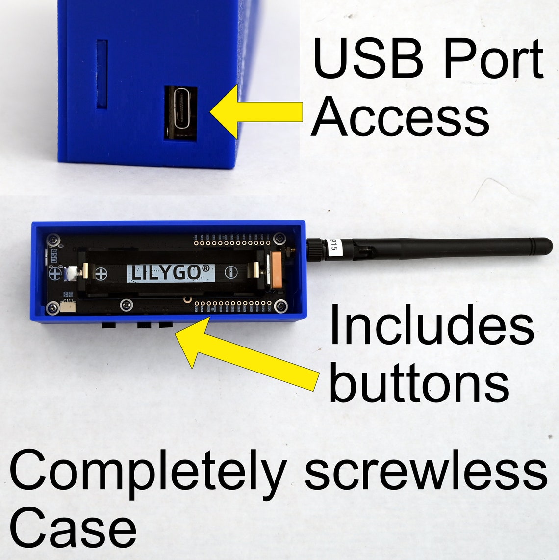 Custom LORA32 T-beam Supreme Meshtastic Case - 3D Printed | FREE Ship ...
