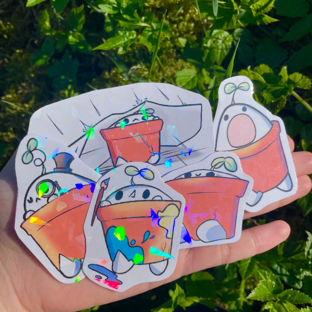 SPROUT STICKERS! | Weather Resistant Sticker Set - Etsy
