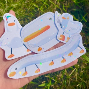 Paddling Ducky STICKERS!  | Weather Resistant Sticker Set