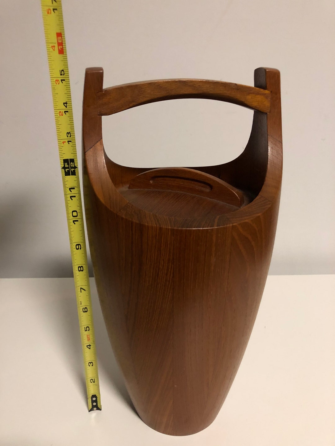 Wood Ice Bucket Vintage Dansk Ice Bucket by Jens Quistgaard Etsy