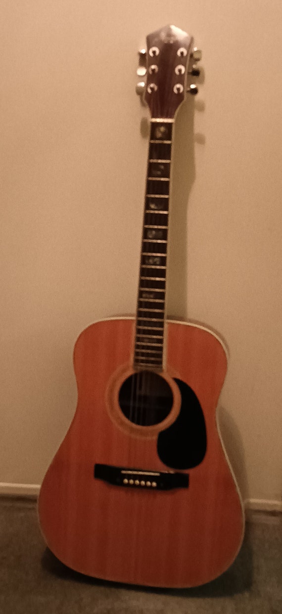 Vintage Harmony H6691 Acoustic Guitar Quality Instrument Harmony