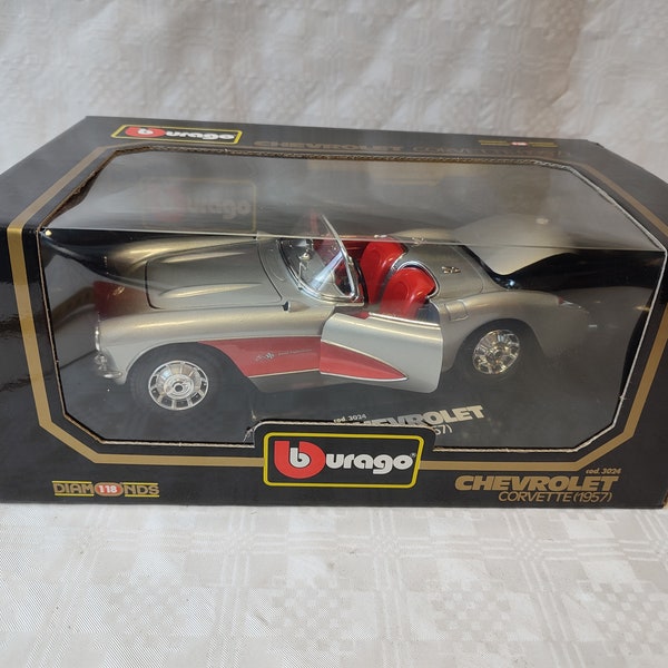 Modellauto 1:18,"Chevrolet Corvette 1957", vintage