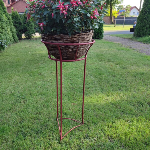 Outdoor Flower Pot Stand Etsy