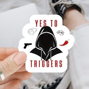 Triggers Smut Sticker: Dark Romance Bookish Decal