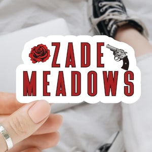 Haunting Adeline Hunting Adeline Zade Kindle Sticker, Zade Meadows, Bookish Merch, Waterproof Book Sticker, OFFICIALLY LICENSED