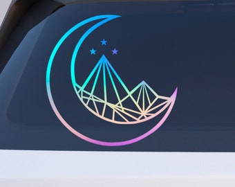 ACOTAR Car Decal – Holographic Vinyl – Officially Licensed Sarah J. Maas Merch – Bookish Sticker for Car, Laptop & More