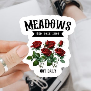 Haunting Adeline Hunting Adeline Zade Kindle Sticker, Meadows Rose Shop, Bookish Merch, Waterproof Book Sticker, OFFICIALLY LICENSED