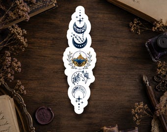Feyre Tattoo Sticker, ACOTAR Inspired, Fantasy Romantasy Art, Waterproof Vinyl