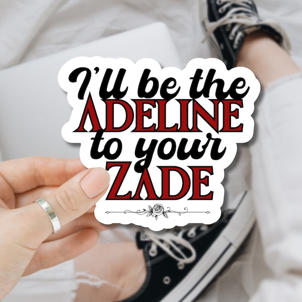 Haunting Adeline Hunting Adeline Zade Kindle Sticker, Zade Adeline, Bookish Merch, Waterproof Book Sticker, Gift for Book Lover