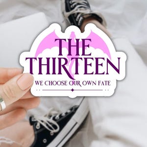 The Thirteen Sticker - Throne of Glass TOG Wasserfester Aufkleber