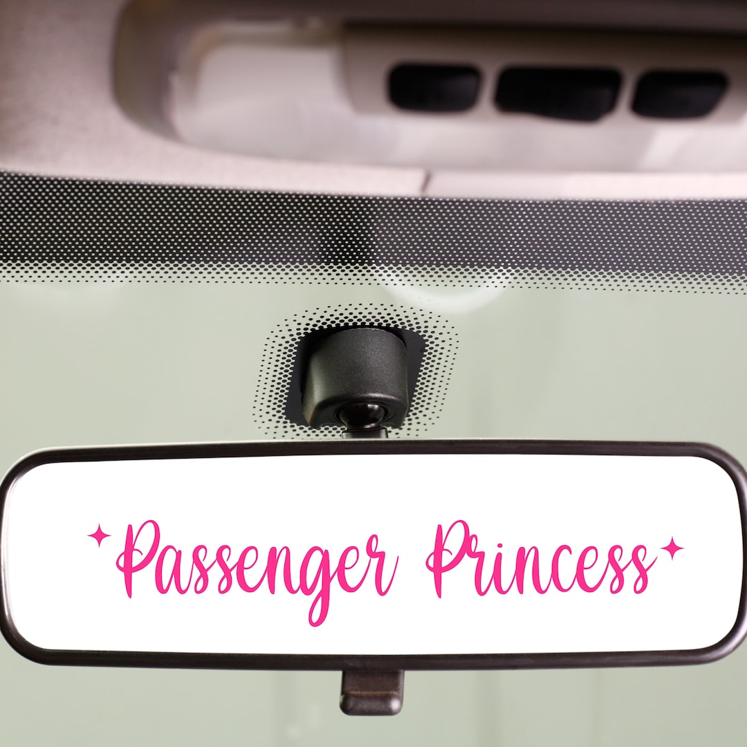 Passenger Princess Car Mirror Decal Decal for Wife Mirror Etsy