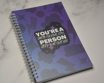You’re a Cool Effing Person - Ringed Notebook