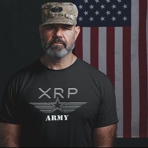 XRP Army Tshirt | Crypto XRP Shirt | Blockchain Tee | Ripple T-shirt for Investor