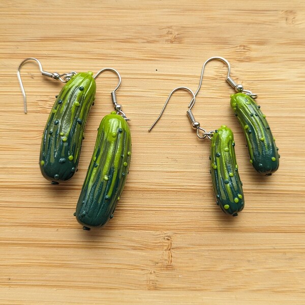 Dill Pickle Earrings
