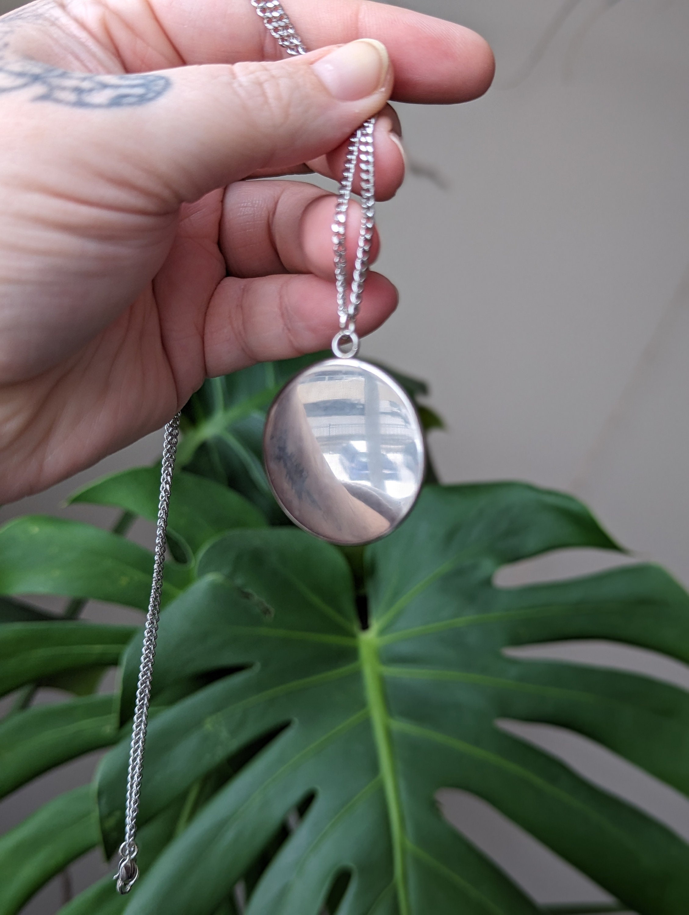 Worms in Space Pendant Necklace - Etsy