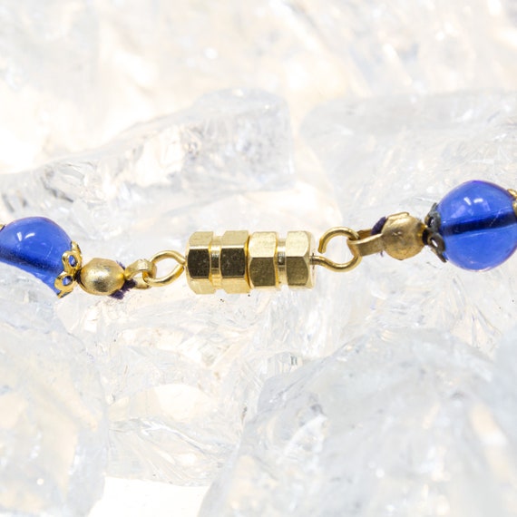 Unique piece! Vintage Murano glass necklace with … - image 4