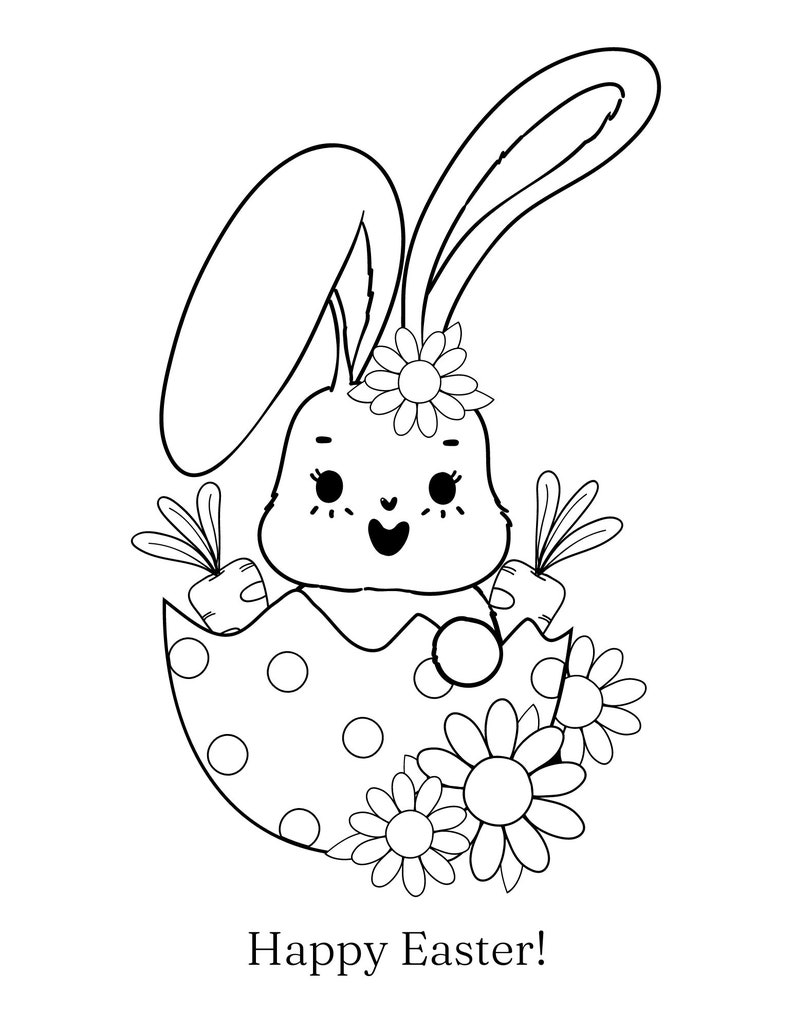Printable Easter Coloring Page - Il 794xN.4706405712 32z9 