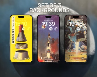 Nasa Space Wallpapers | Unique Wallpapers |  Mobile Backgrounds  | Wallpaper Set | Instant Download