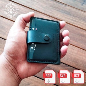 Padrão de couro, Padrão de carteira de couro pdf, Modelo de carteira de documentos, Padrão de porta-cartões pdf, Padrão de carteira pdf, Padrão de porta-documentos