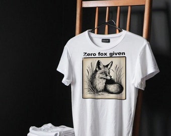 Camiseta Oh For Fox Sake, camiseta unisex Zero Fox dada, camisa de zorro divertida, regalo de amante de Fox, camisa de animal lindo