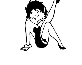 Betty Boop SVG