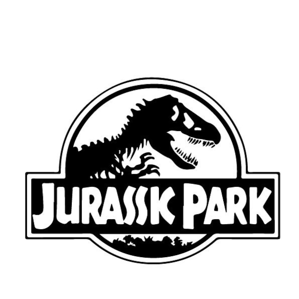 Jurassic Park SVG T-Rex Dinosaur Cut File (Digital Download)