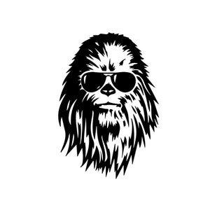 Chewbacca SVG, Chewie With Mouse Ears SVG, Star Wars Svg, Family Trip SVG, Customize Gift Svg, Vinyl Cut File, Svg, Pdf, Png Printable File