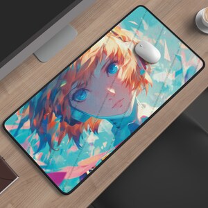 Sentient Guardian Anime Desk Mat Robotic Protector Mouse Pad, Gamer ...