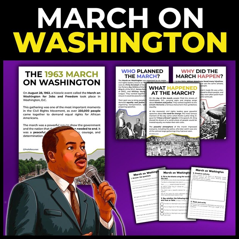 March on Washington - Etsy