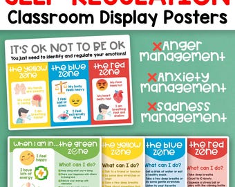 Self-Regulation Activities Self-Regulation Management Self-Regulation Posters Self-Regulation Activities for Kids Self-Regulation for Kids