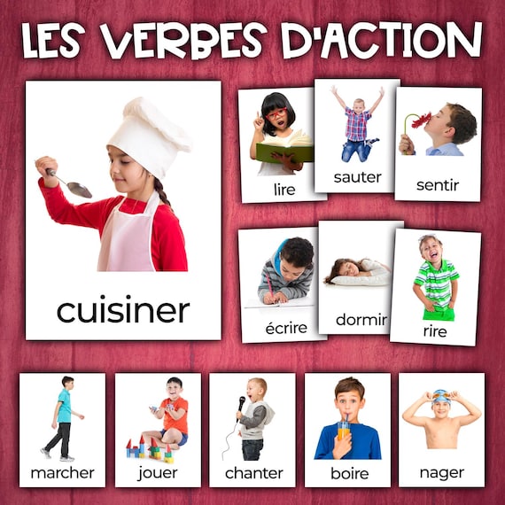 List Of Action Verbs In French