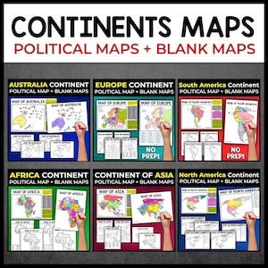 World Map Continents Outline Map of the Continents BW Map of the Continents Map of Africa Map of North America Map of Europe Map of Africa