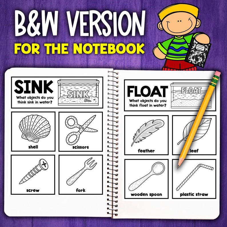Sink or Float Sorting Activity | 20 Cards SORT | Sink and Float ...