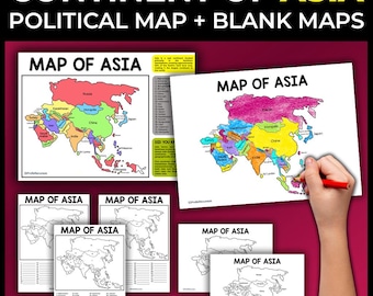 Asia Maps Political Map of Asia Blank Map of Asiatic Countries Map of Asian Continent Asia Political Map Asia Blank and Labeled Asia Maps
