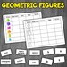 Geometric Figures Study Chart | Three-dimensional Figures Study Guide ...