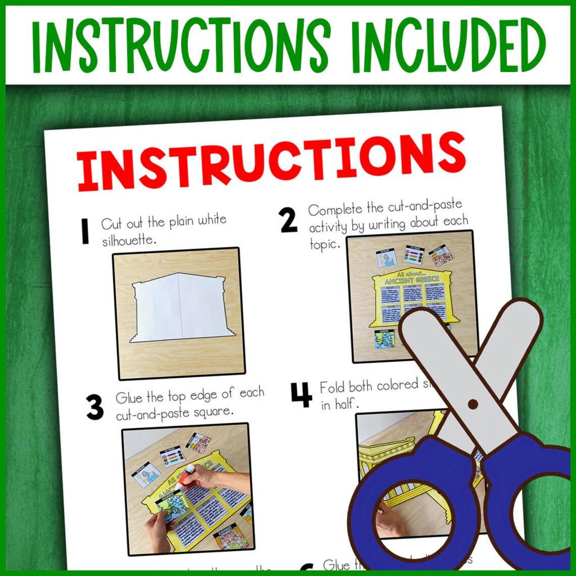Ancient Greece Project Craft Activity | Parthenon 3D Craftivity ...