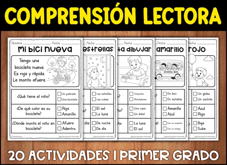 Spanish Reading Comprehension Passages | Reading Comprehension ...