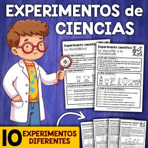 Spanish Science Experiments | Science Experiments for Kids | Easy Experiments | Fun Experiments | Experiments and Recording