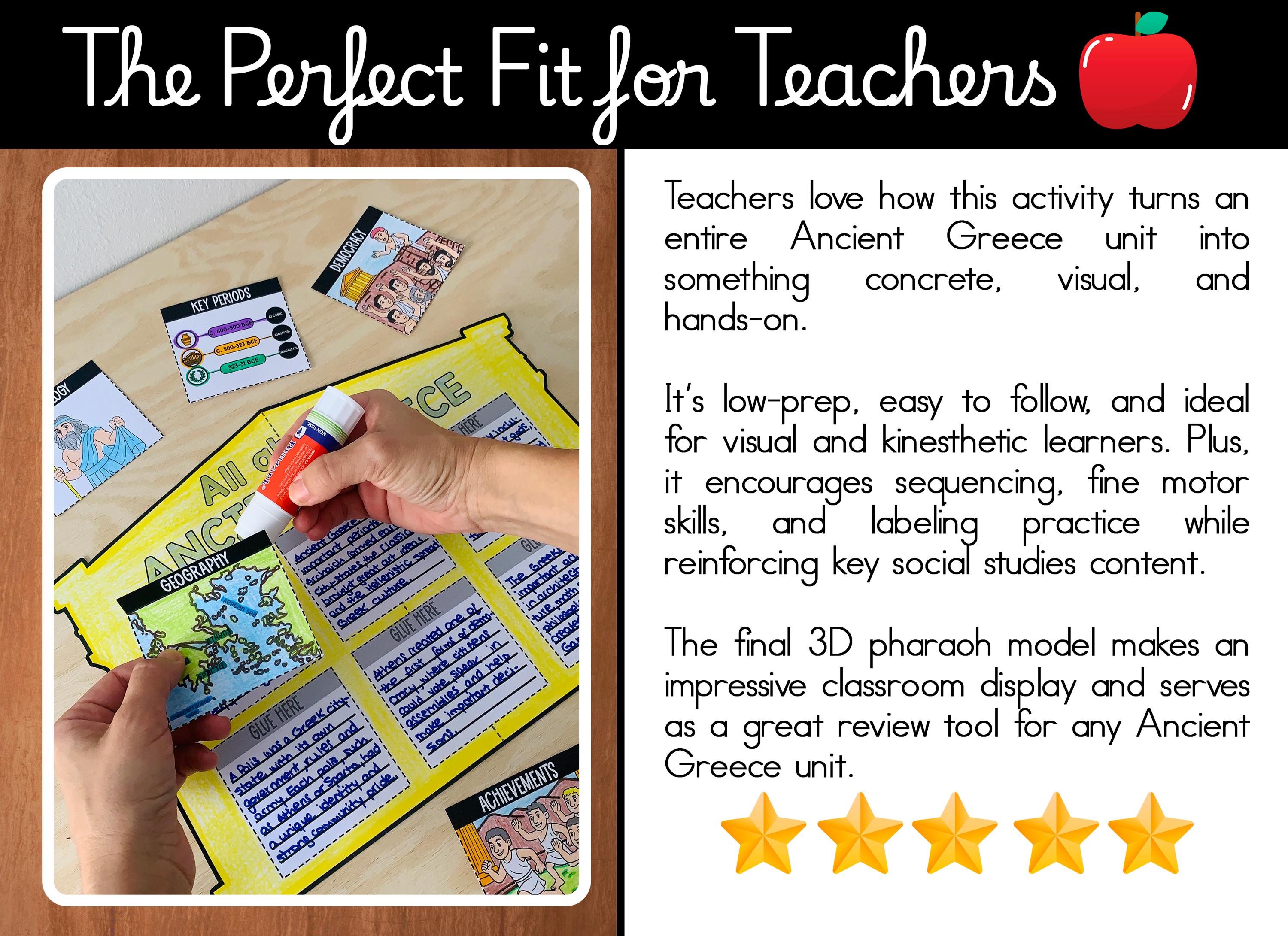 Ancient Greece Project Craft Activity | Parthenon 3D Craftivity ...