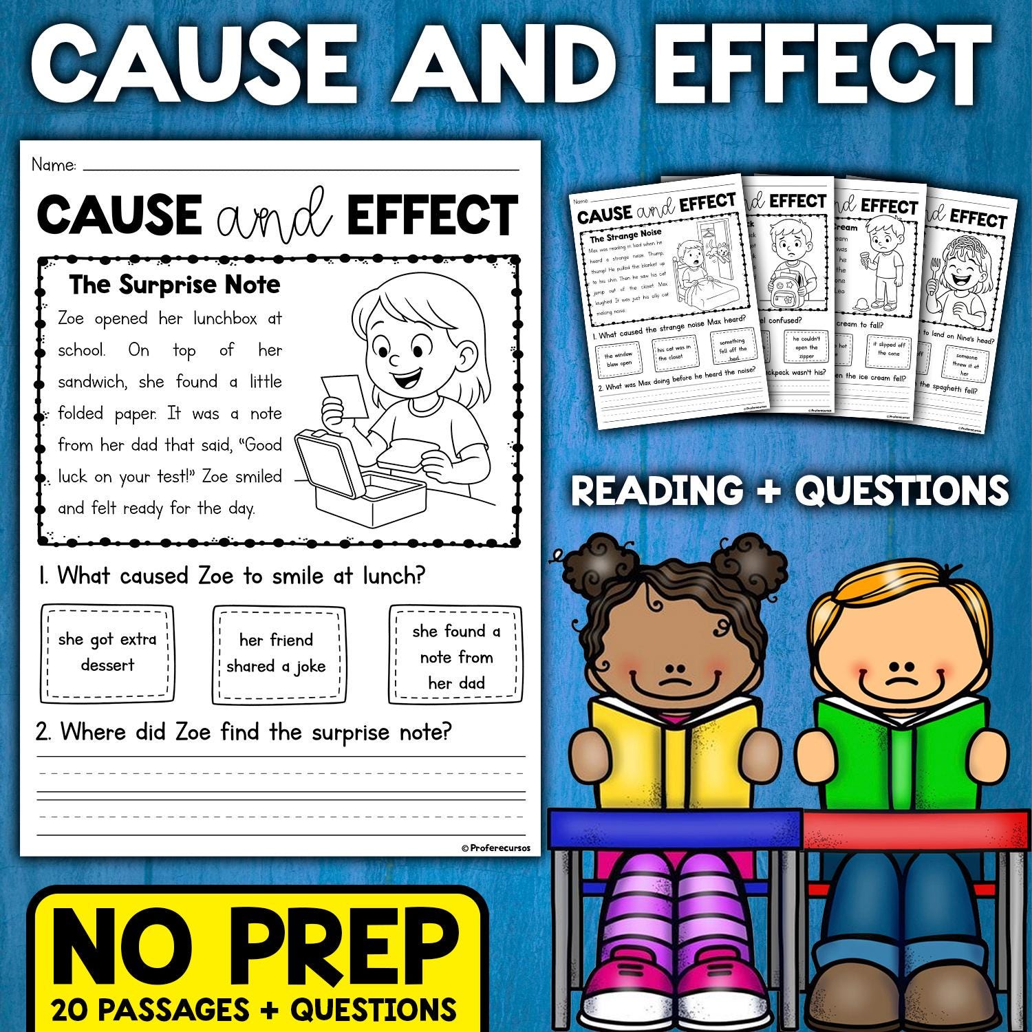 cause-and-effect-etsy for Cause And Effect Free Printable Worksheets Cause and Effect - Etsy for Cause And Effect Free Printable Worksheets
