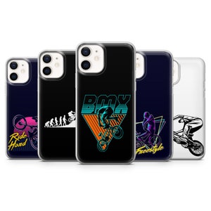 Mtb, BMX Phone Case Bicycle Cover for iPhone 15, 14, 13 12 11 Pro, XR, Samsung A13, S22, S21 FE, A40, A72, A52, Pixel 6a