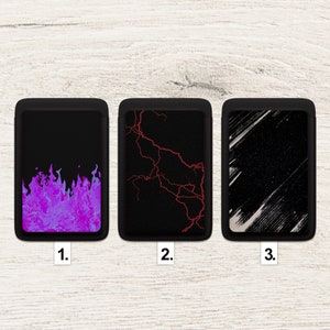 Portafoglio magnetico Fire, custodia porta carte estetica per iPhone 14, iPhone 13, modelli iPhone 12, Mini Card, portafoglio telefonico personalizzato
