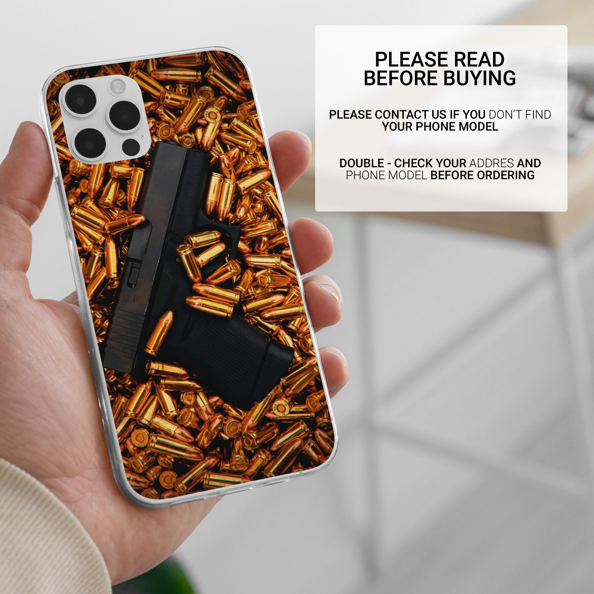Gun, Automatic Phone Case Glock 17, Ak-47 Cover for iPhone 15, 14, 13 12 11 Pro, XR, Samsung A13, S22, S21 FE, A40, A72, A52, Pixel 6a - Etsy Gun, Automatic Phone Case Glock 17, Ak-47 Cover for iPhone 15, 14, 13 12 11 Pro, XR, Samsung A13, S22, S21 FE, A40, A72, A52, Pixel 6a - Etsy