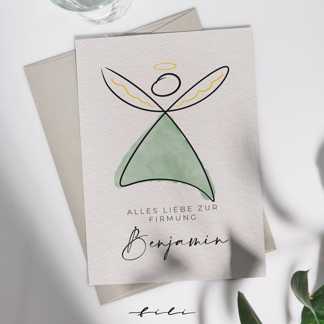 Confirmation Congratulations Card 